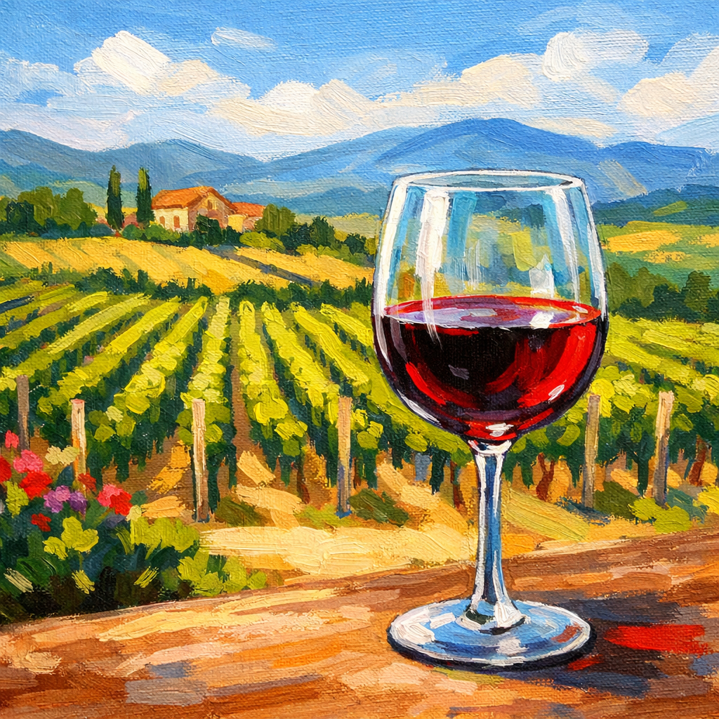 Sketches in the Vineyard