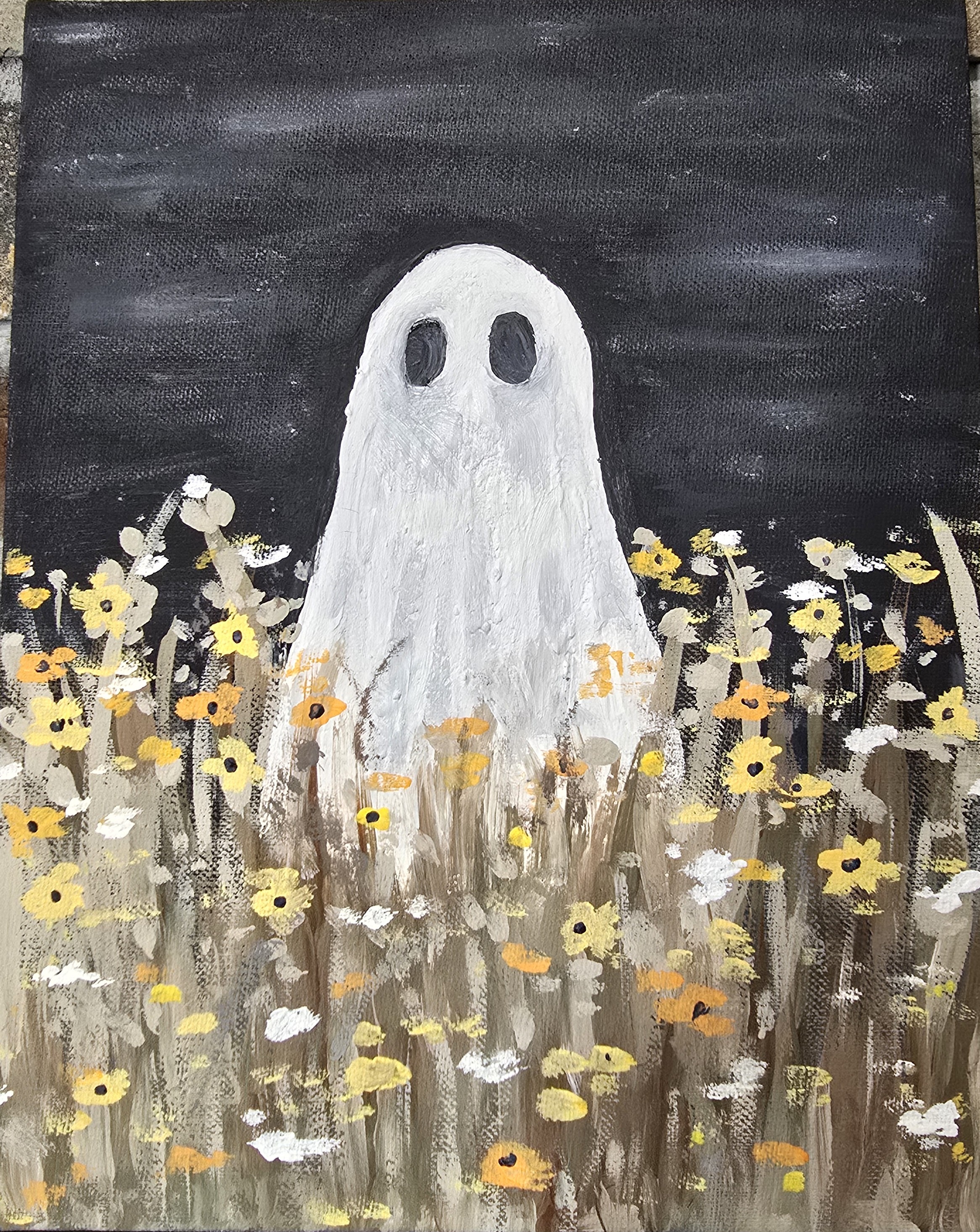 Knee Deep Halloween Themed Paint Night
